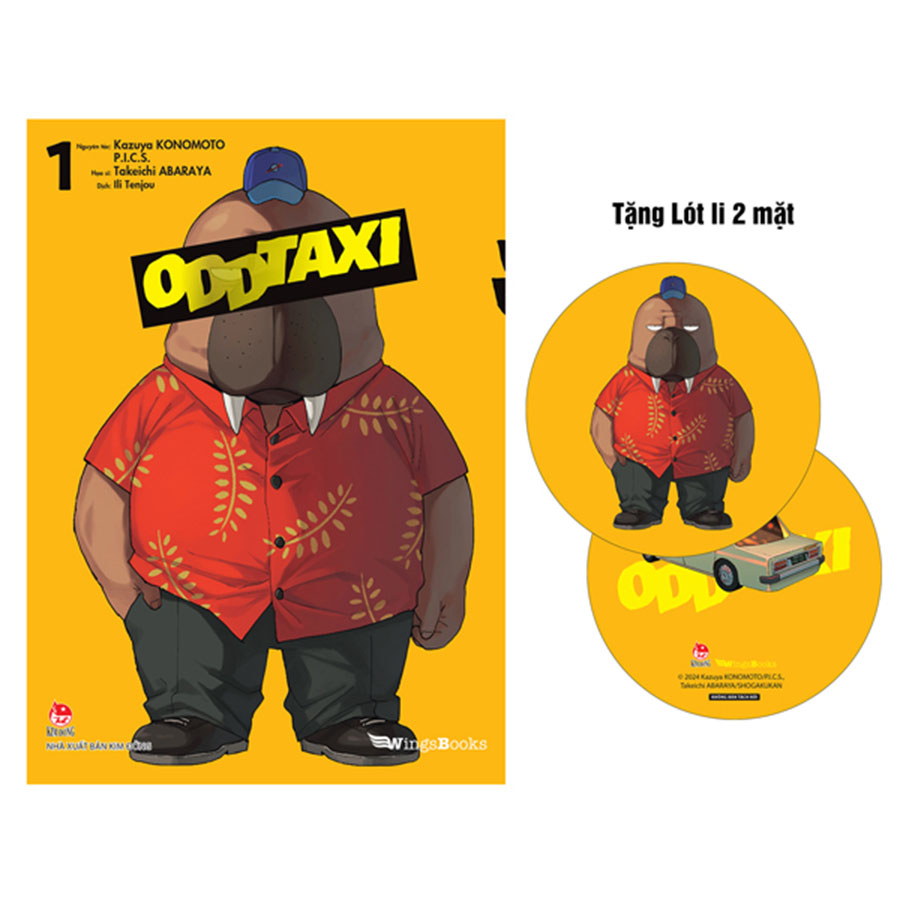 Odd Taxi Tập 1 Tặng Kèm Lót Ly 2 Mặt