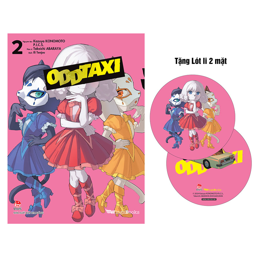 Odd Taxi Tập 2 Tặng Kèm Lót Ly 2 Mặt