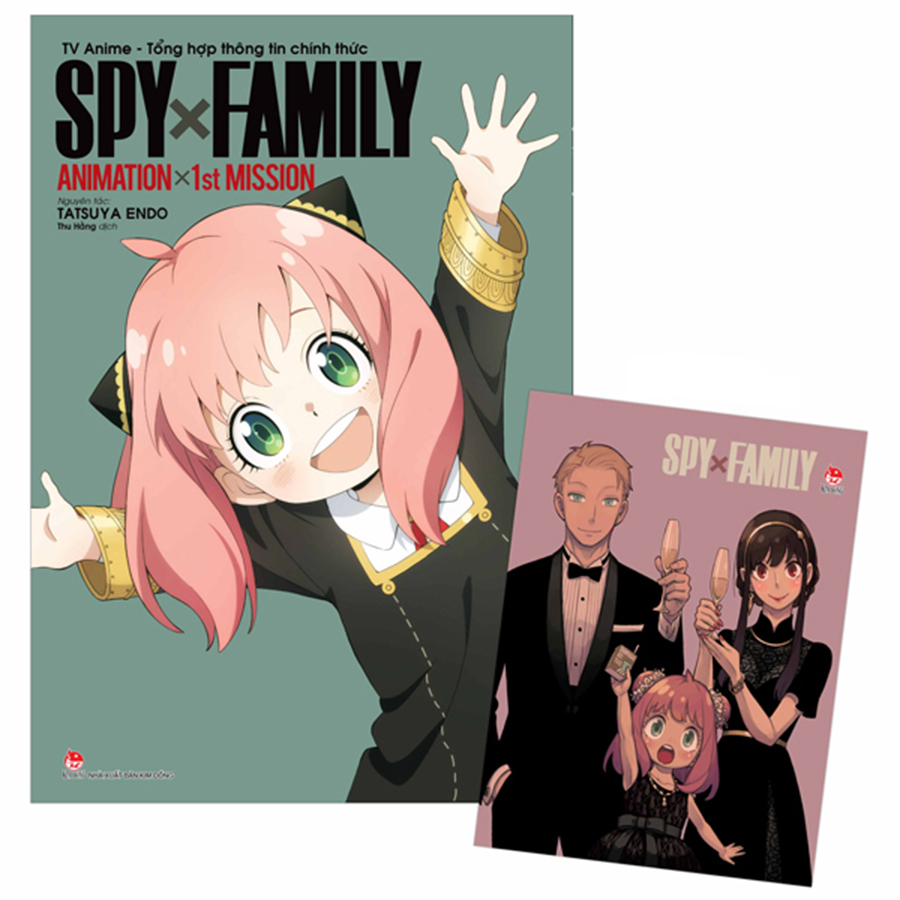 Spy X Family - TV Anime - Tổng Hợp Thông Tin Chính Thức - Animation X 1st Mission - Tặng Kèm Postcard