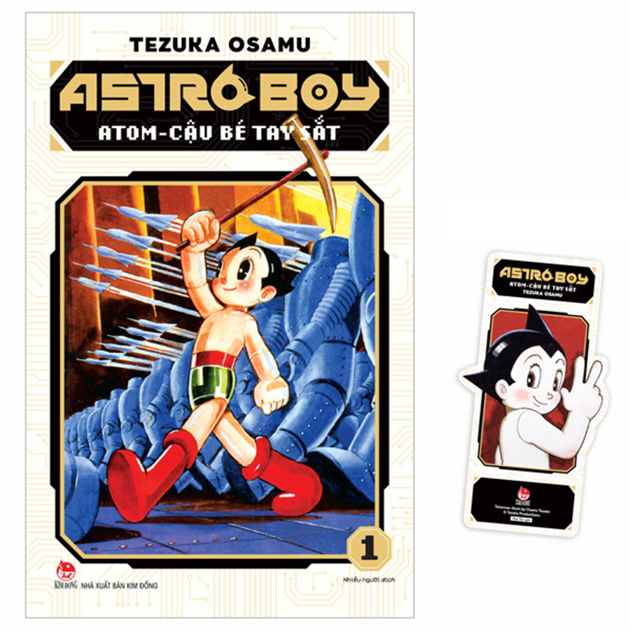 Astro Boy - Atom - Cậu Bé Tay Sắt Tập 1 - Tặng Kèm Bookmark