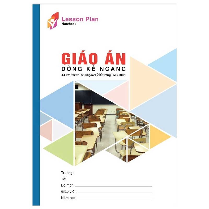 Sổ Giáo Án A4 Hải Tiến 3071 200 Trang