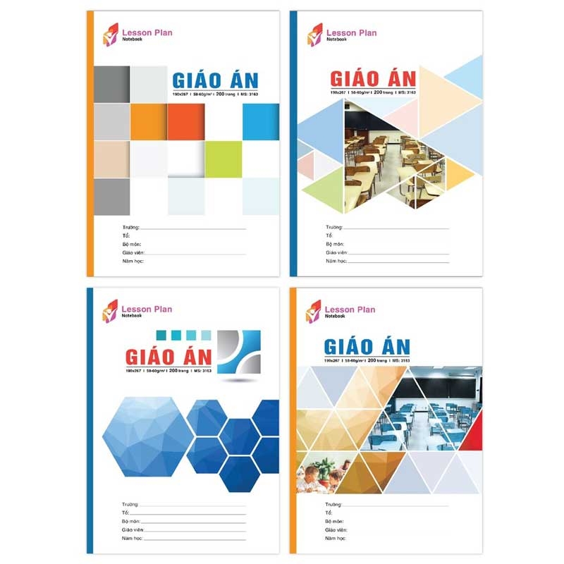 Sổ Giáo Án A4 Hải Tiến 3071 200 Trang