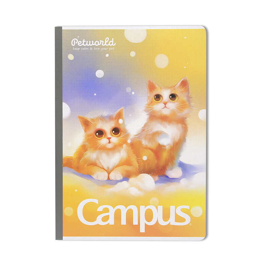 Vở 4 Ô Ly Campus 3760 Pet 80 Trang