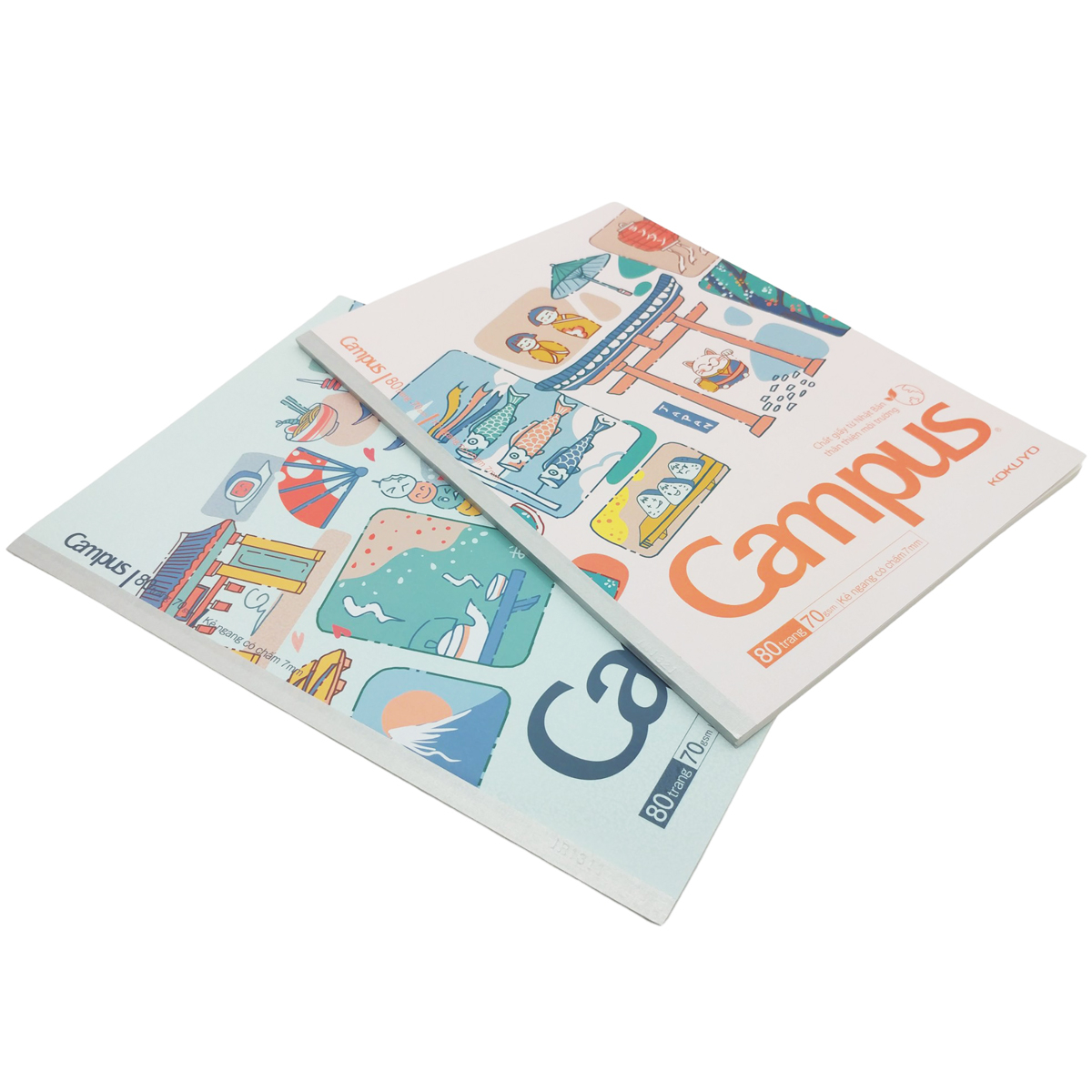 Vở Kẻ Ngang Campus Japan Paper 9380 80Tr