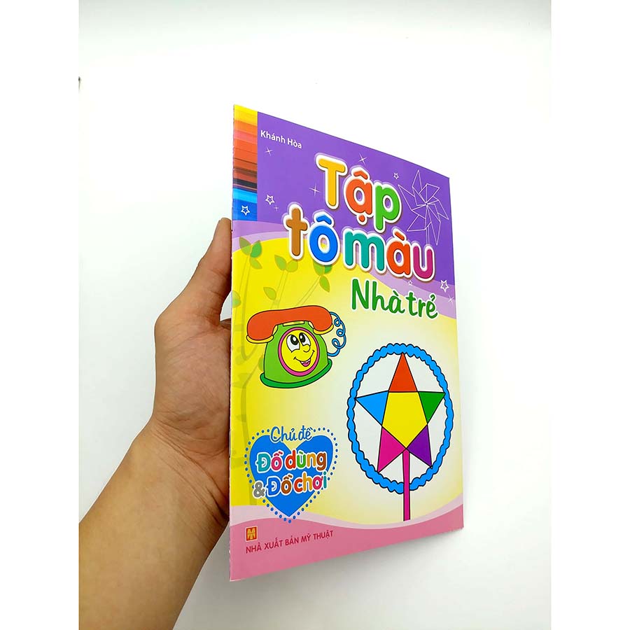 Tập Tô Màu Nhà Trẻ - Chủ Đề Đồ Dùng Và Đồ Chơi