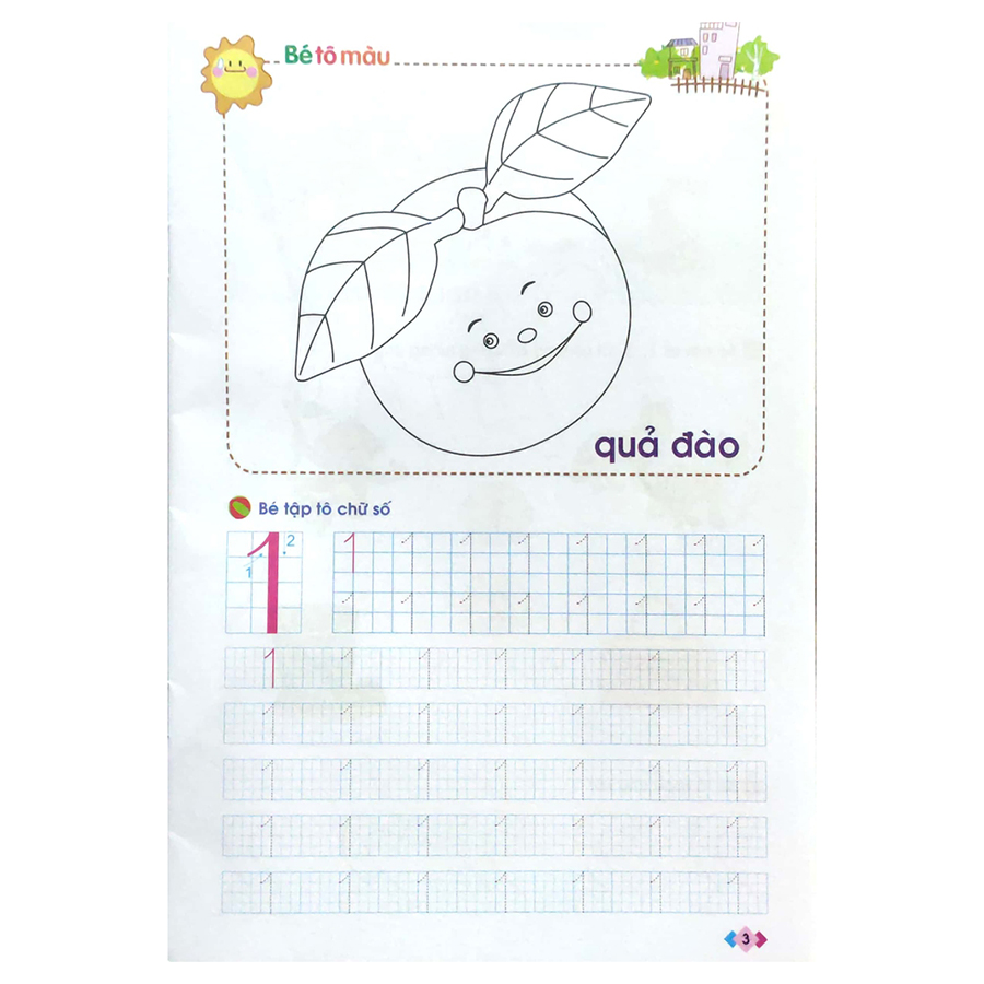 Mai Em Vào Lớp 1 - Vở Bé Làm Quen Với Chữ Số Dành Cho Trẻ Mẫu Giáo