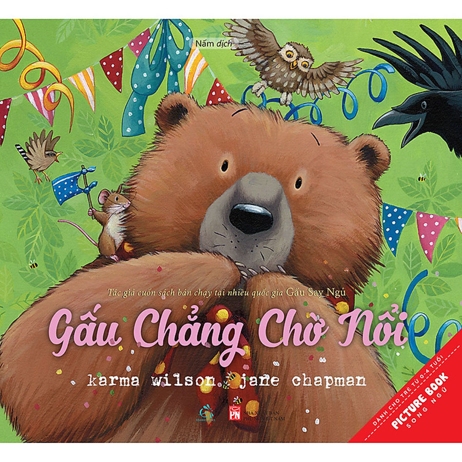Combo 5 Cuốn Sách Tranh Song Ngữ - Gấu Khôn Lớn