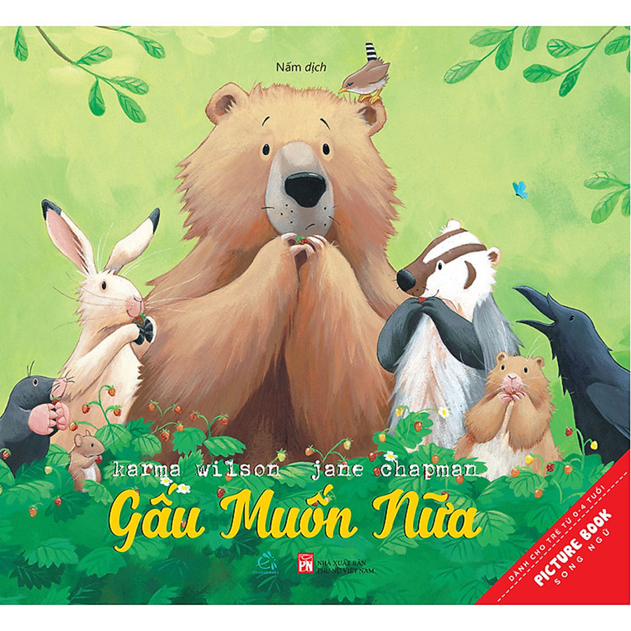 Combo 5 Cuốn Sách Tranh Song Ngữ - Gấu Khôn Lớn