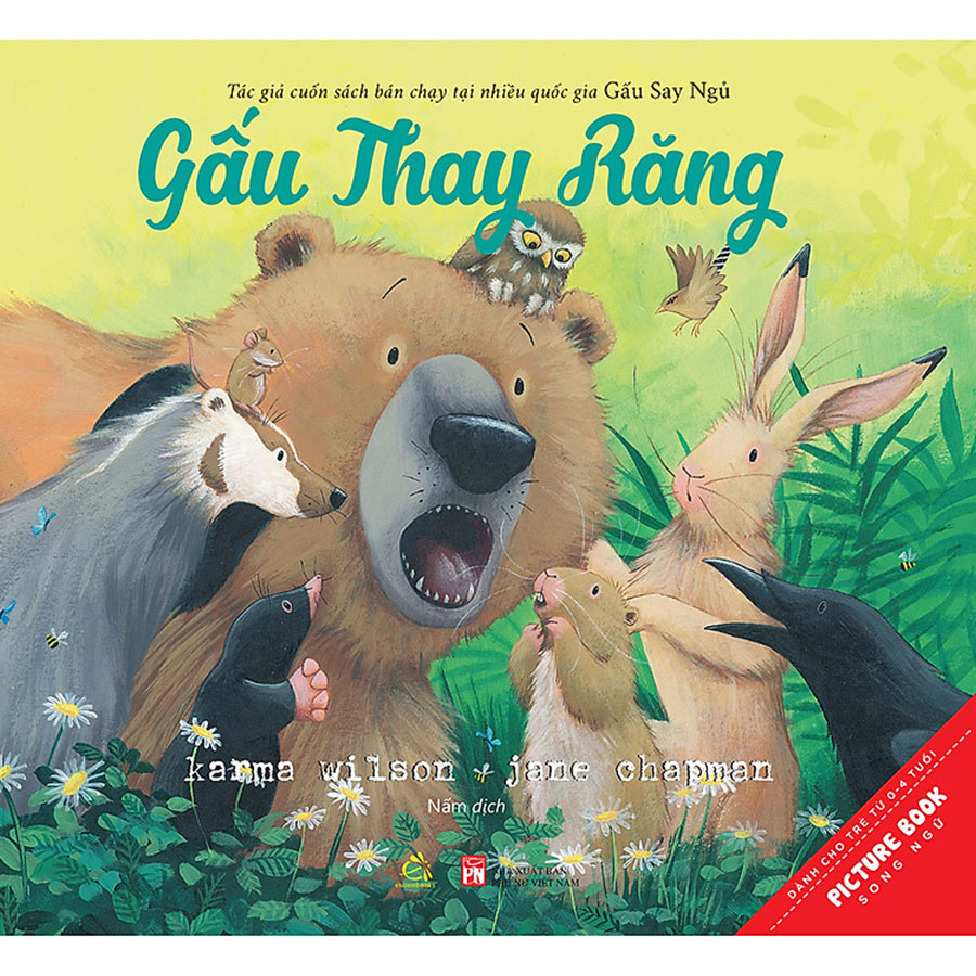 Combo 5 Cuốn Sách Tranh Song Ngữ - Gấu Khôn Lớn