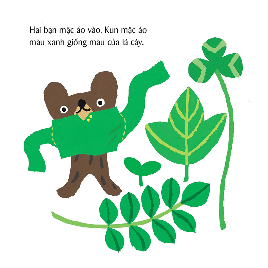 Ehon Nhật Bản - Tương Tác Phát Triển IQ - Kun Và Ma: Đây Là Màu Gì?