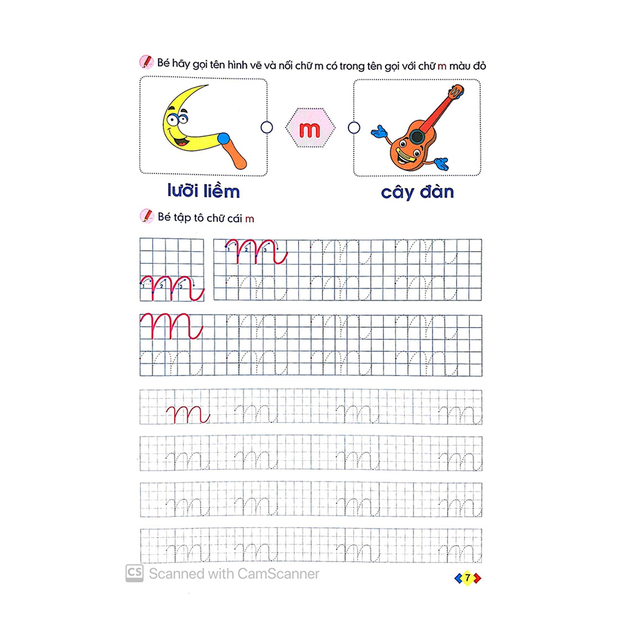 Tập Tô Và Làm Quen Với Chữ Cái Tập 2 Dành Cho Bé 5 -6 Tuổi