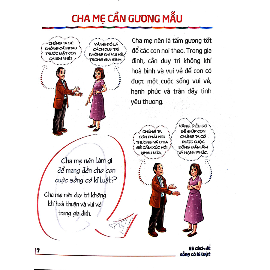 Tủ Sách Kĩ Năng Sống Dành Cho Học Sinh - 55 Cách Để Sống Có Kỉ Luật