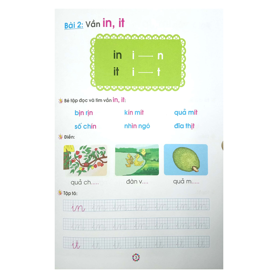 Hành Trang Cho Bé Vào Lớp 1 - Vở Bé Học Tiếng Việt - Dành Cho Trẻ 5-6 Tuổi Quyển 2