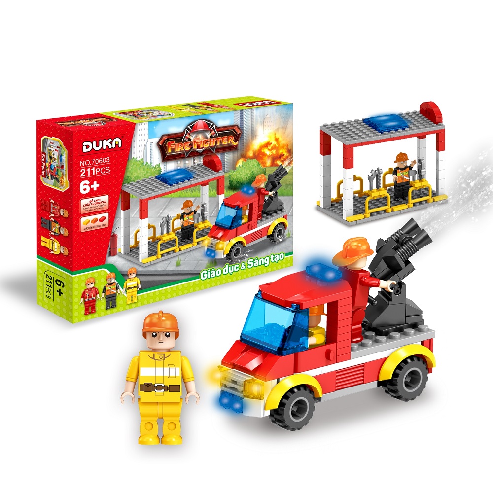 Ghép Hình Lính Cứu Hỏa Z70603