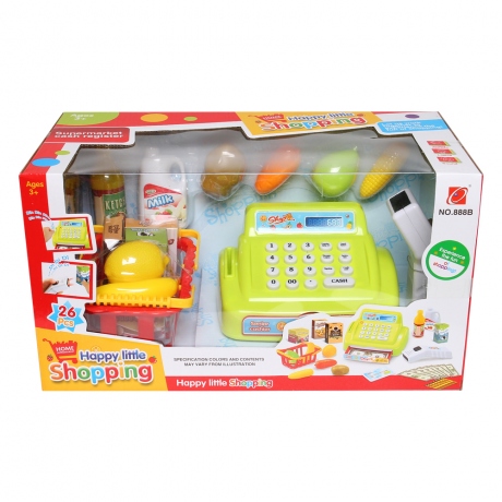 Máy Tính Tiền Kết Hợp Ánh Sáng Và Âm Thanh Màu Xanh 888B