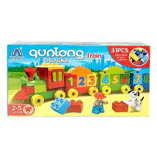 Bộ Ghép Hình Đoàn Tàu - Chữ Số 31 Chi Tiết QL10558