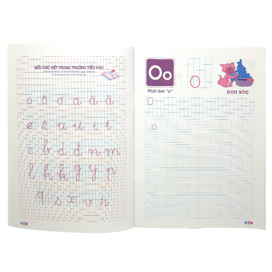 Hành Trang Cho Bé Vào Lớp 1 - Bé Tập Tô Chữ Cái Dành Cho Trẻ 5-6 Tuổi