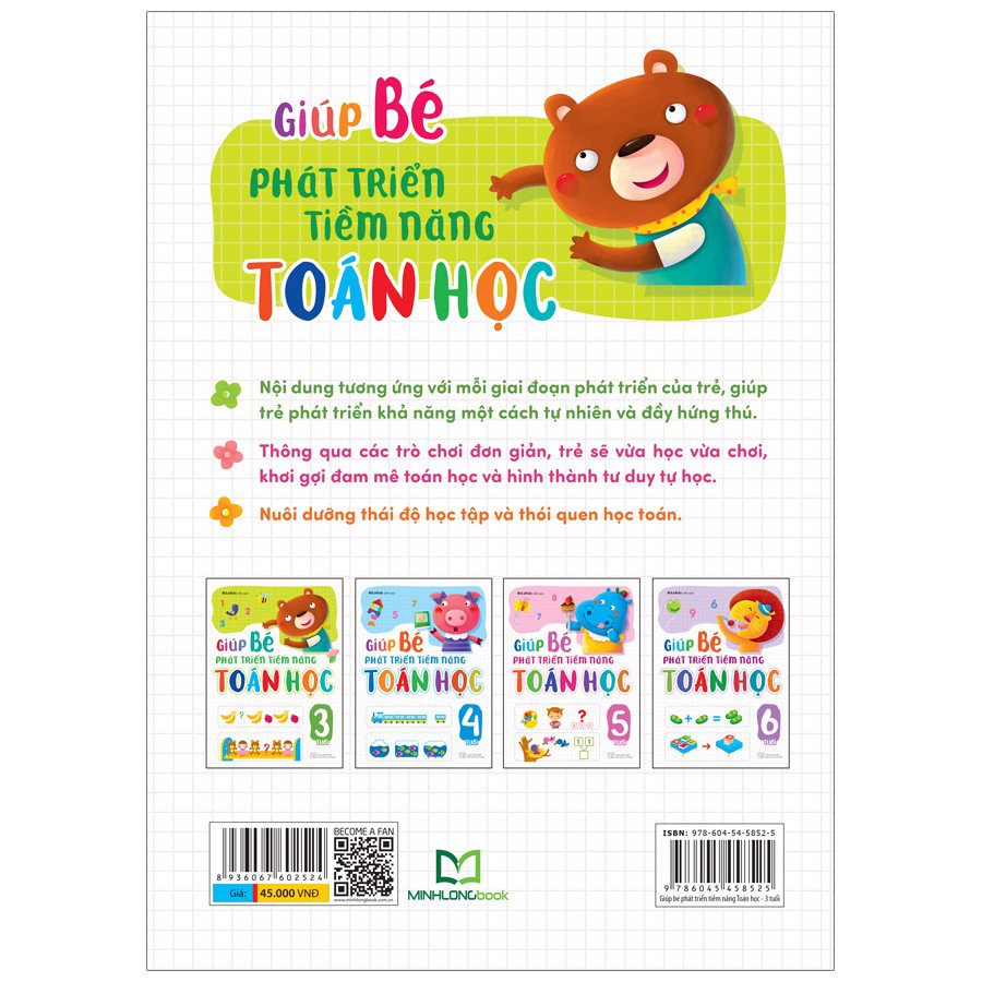 Giúp Bé Phát Triển Tiềm Năng Toán Học 3 Tuổi