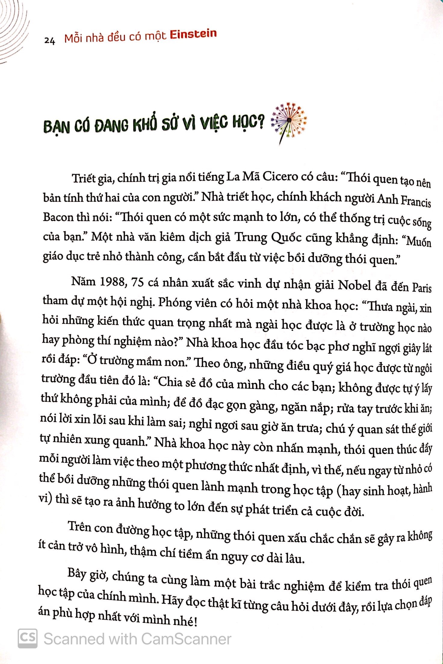 Mỗi Nhà Đều Có Một Einstein - Phương Pháp Học Thông Minh Bằng Sơ Đồ Tư Duy