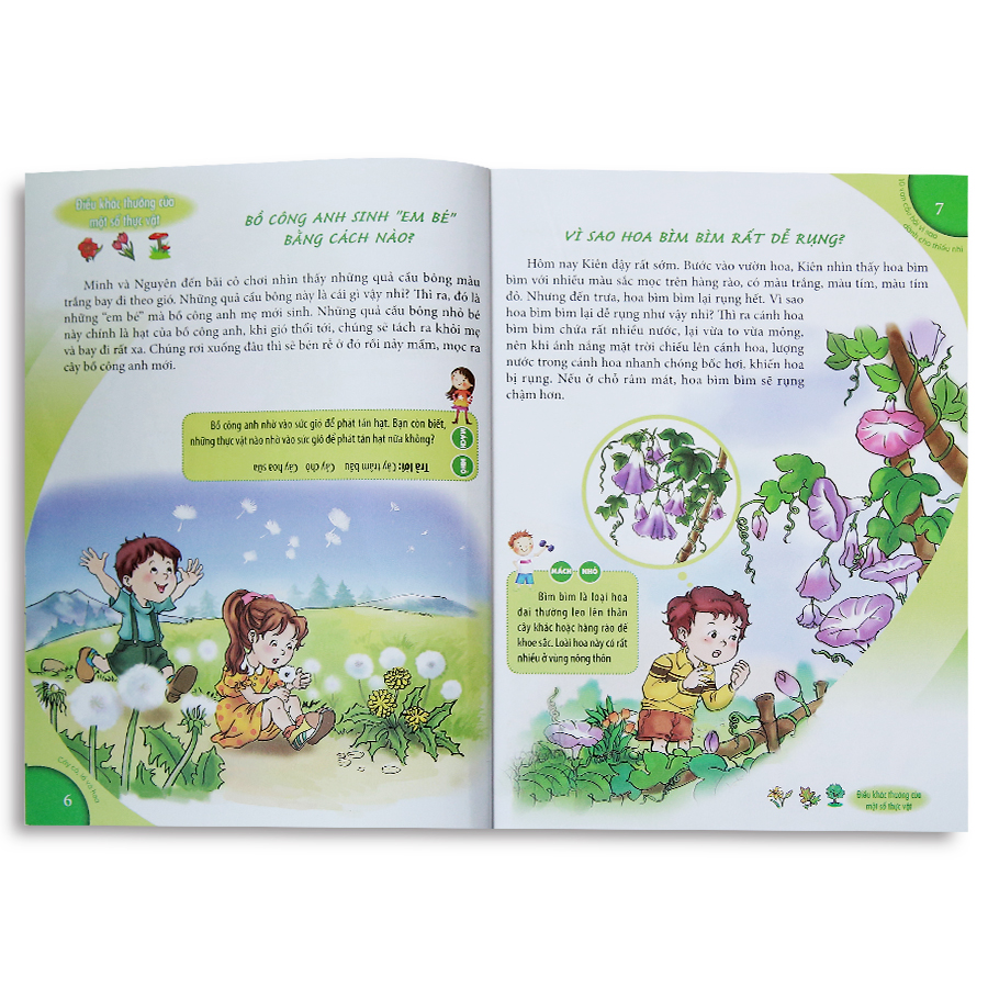 10 Vạn Câu Hỏi Vì Sao Dành Cho Thiếu Nhi - Cây Cỏ, Lá Và Hoa