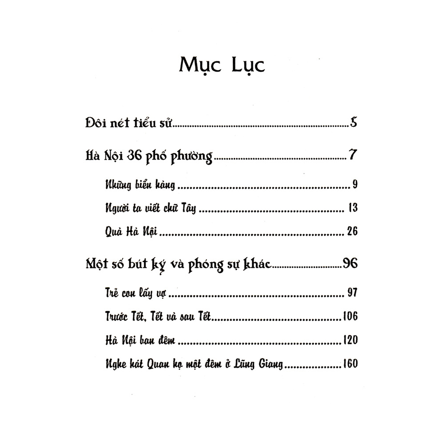 Hà Nội 36 Phố Phường