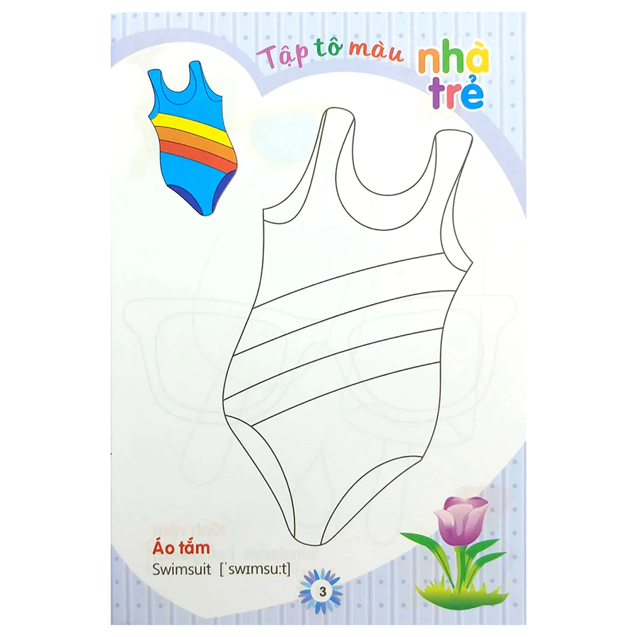 Tập Tô Màu Nhà Trẻ - Chủ Đề Mùa Hè Của Bé