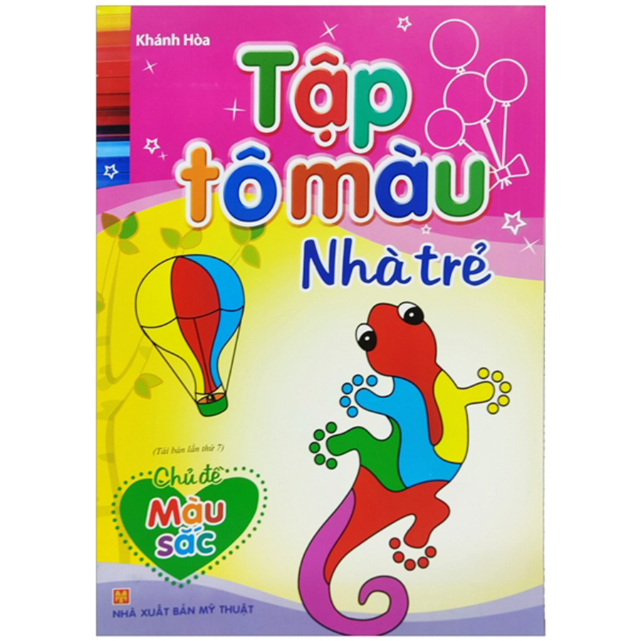 Tập Tô Màu Nhà Trẻ - Chủ Đề Màu Sắc