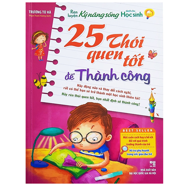 Rèn Luyện Kỹ Năng Sống Dành Cho Học Sinh - 25 Thói Quen Tốt Để Thành Công