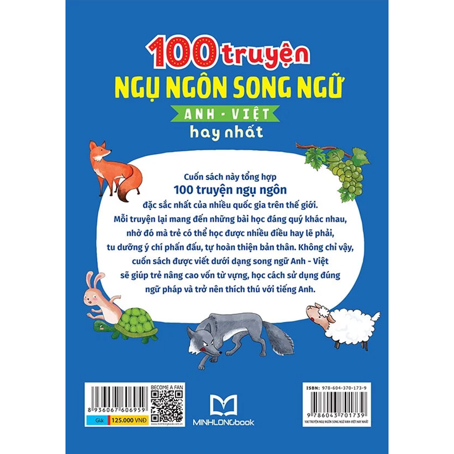 100 Truyện Ngụ Ngôn Song Ngữ Anh - Việt Hay Nhất