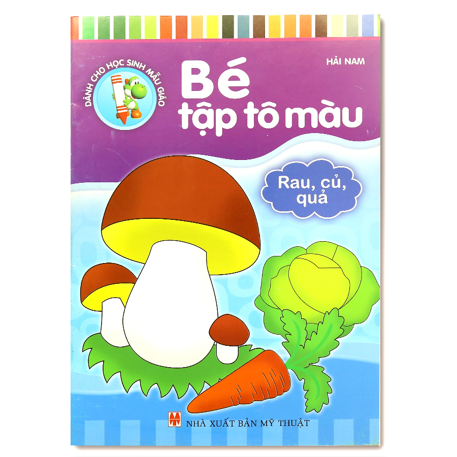 Bé Tập Tô Màu - Rau Củ Quả