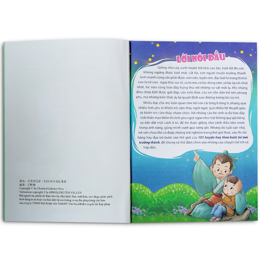 101 Truyện Hay Theo Bước Bé Trai Trưởng Thành