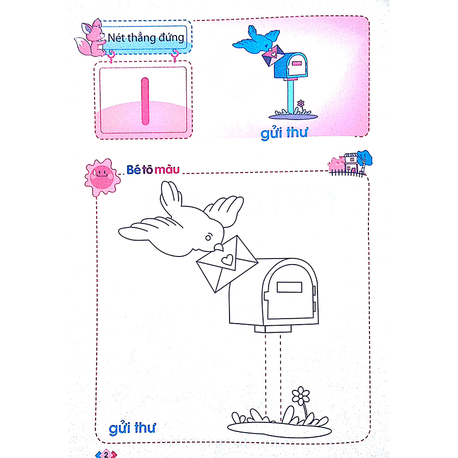 Mai Em Vào Lớp 1 - Vở Tập Tô Nét Cơ Bản Dành Cho Trẻ 5 - 6 Tuổi
