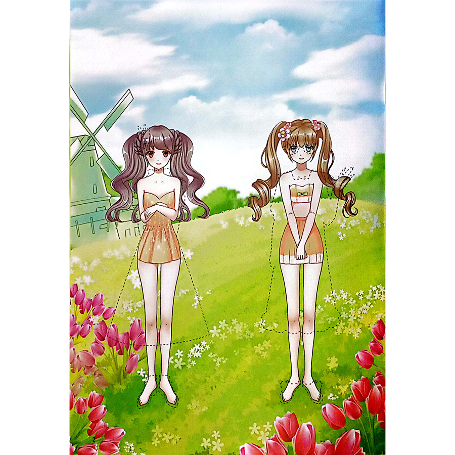 Dán Giấy Công Chúa - Công Chúa Duyên Dáng