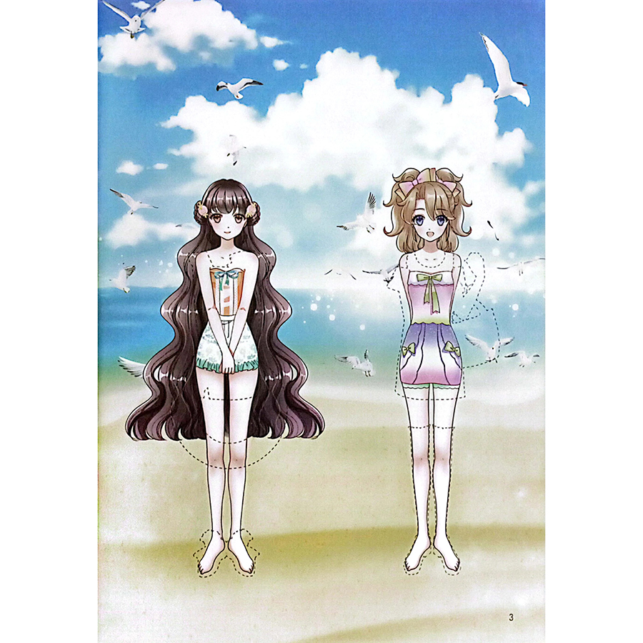 Dán Giấy Công Chúa - Công Chúa Duyên Dáng