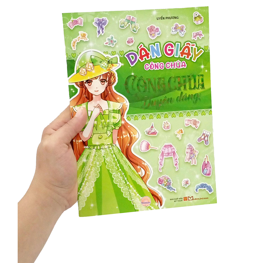 Dán Giấy Công Chúa - Công Chúa Duyên Dáng
