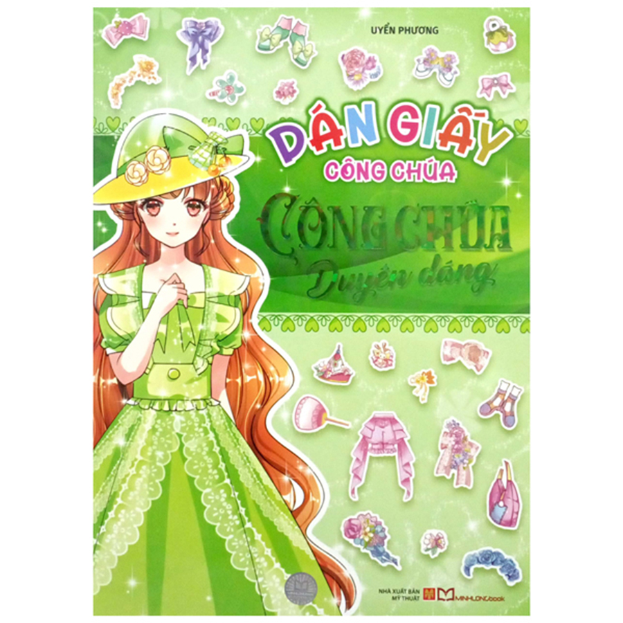Dán Giấy Công Chúa - Công Chúa Duyên Dáng