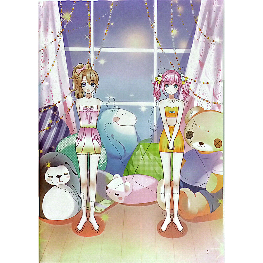 Dán Giấy Công Chúa - Công Chúa Xinh Xắn