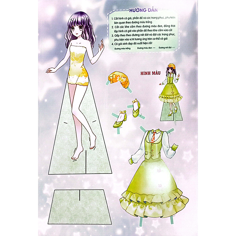 Dán Giấy Công Chúa - Công Chúa Đáng Yêu