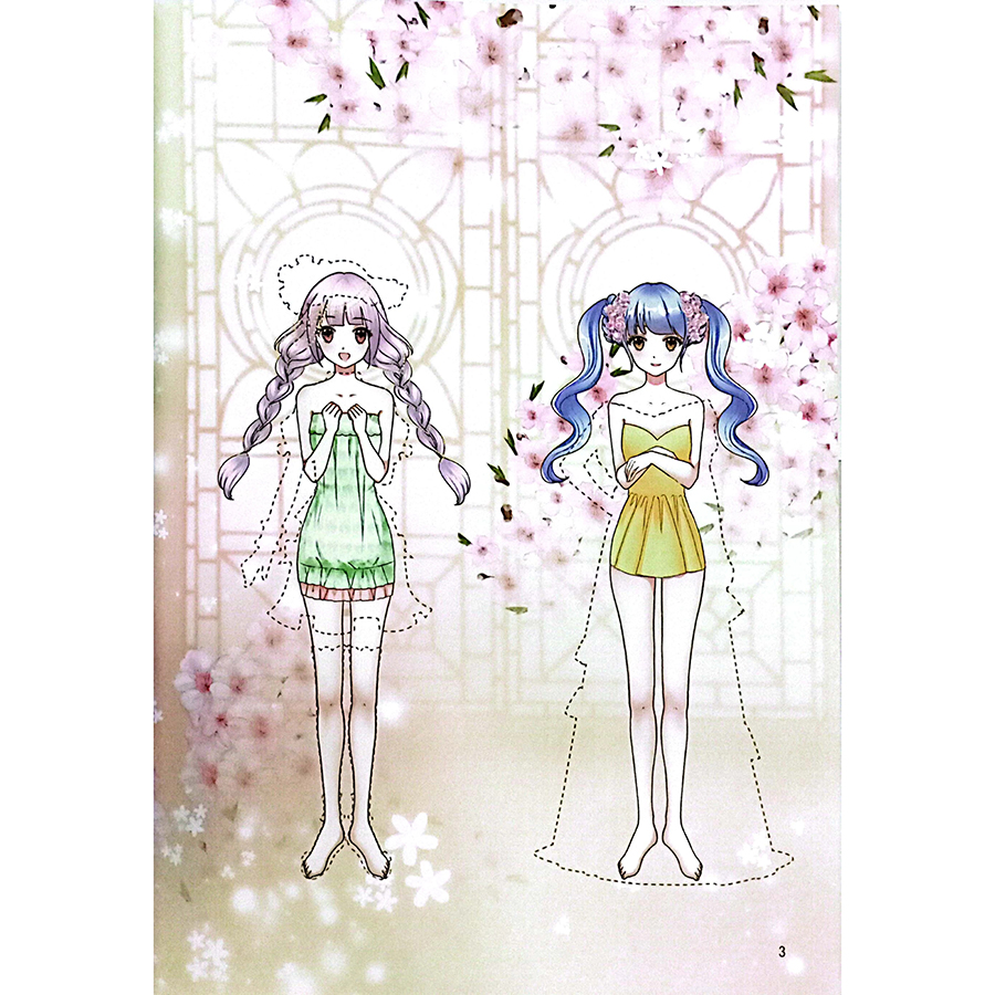 Dán Giấy Công Chúa - Công Chúa Dễ Thương