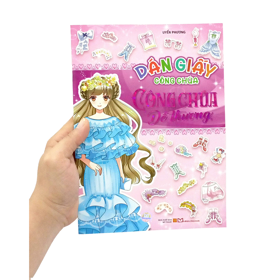Dán Giấy Công Chúa - Công Chúa Dễ Thương