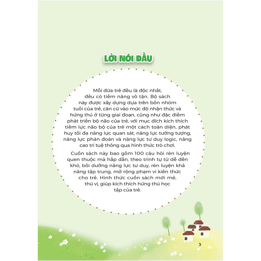 100 Câu Hỏi Phát Triển Trí Tuệ Cho Trẻ Dành Cho Trẻ 5 Tuổi