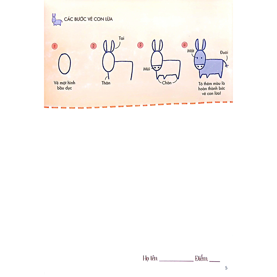 Bé Tập Làm Họa Sĩ - Tập Vẽ Từ Đường Cong