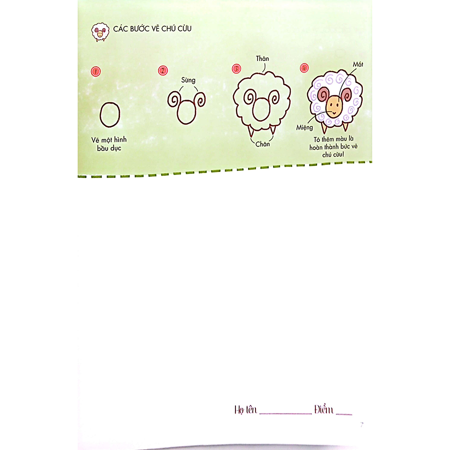 Bé Tập Làm Họa Sĩ - Tập Vẽ Từ Đường Cong