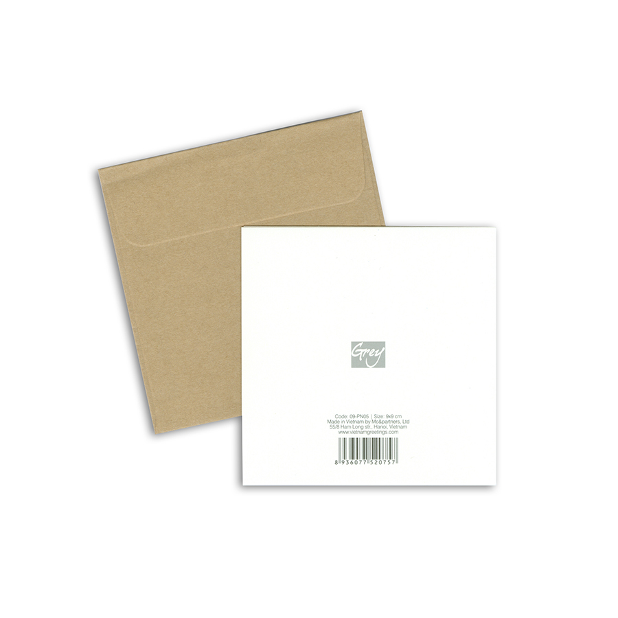 Thiệp Grey Bé Phụ Nữ