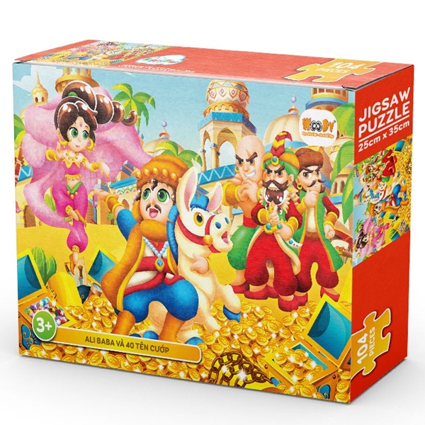 Xếp Hình Puzzle Ali Baba Và 40 Tên Cướp WD2030