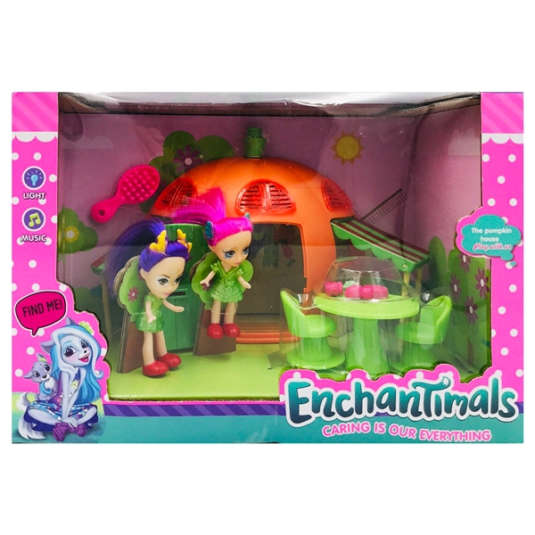 Ngôi Nhà Bí Đỏ WD7417