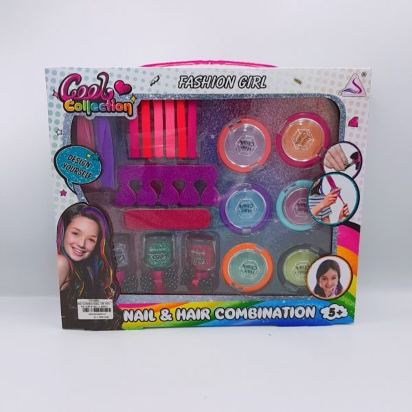 Combo Nail Và Tóc Bé Gái WD9152