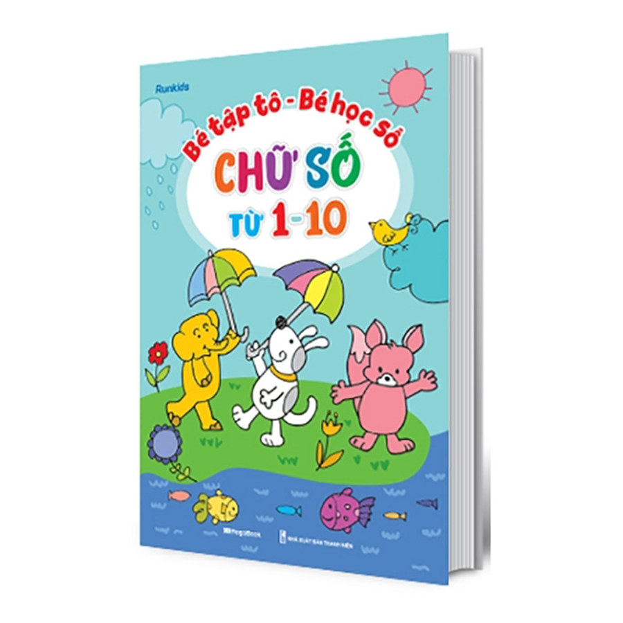 Bé Tập Tô - Bé Học Số - Chữ Số Từ 1-10