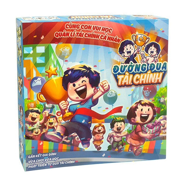 Đồ Chơi Boardgame Đường Đua Tài Chính - Trò Chơi Giáo Dục Giúp Con Hình Thành Tư Duy Tài Chính