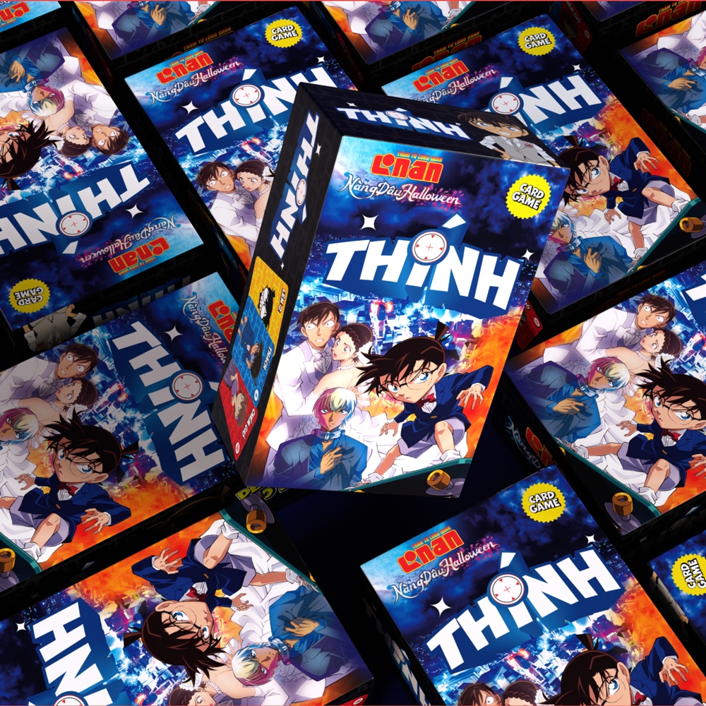 Đồ Chơi BoardGame Thám Tử Lừng Danh Conan - Nàng Dâu Halloween: Thính